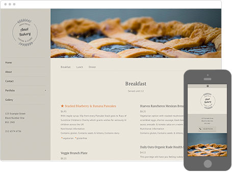 Professionally Designed & Creative Template