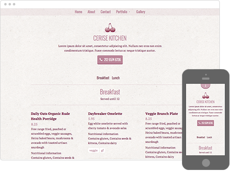 Professionally Designed & Creative Template