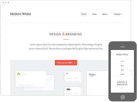 Professionally Designed & Creative Template